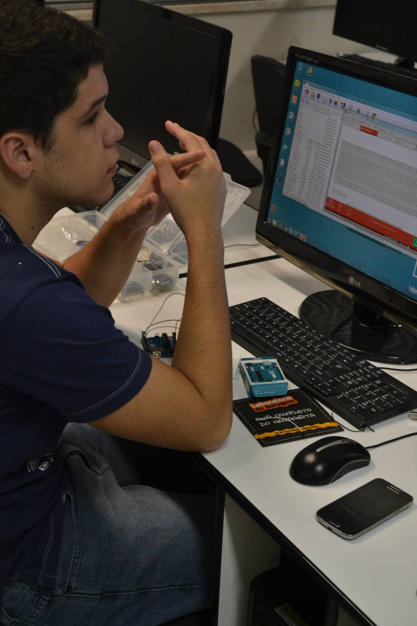 Workshop de Arduino na SAC 2015